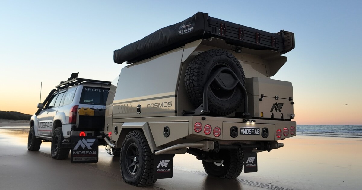 Mosfab Cosmos Redefines Off-Road Camper Trailer Luxury in Australia Mosfab Cosmos Redefines Off-Road Camper Trailer Luxury in Australia