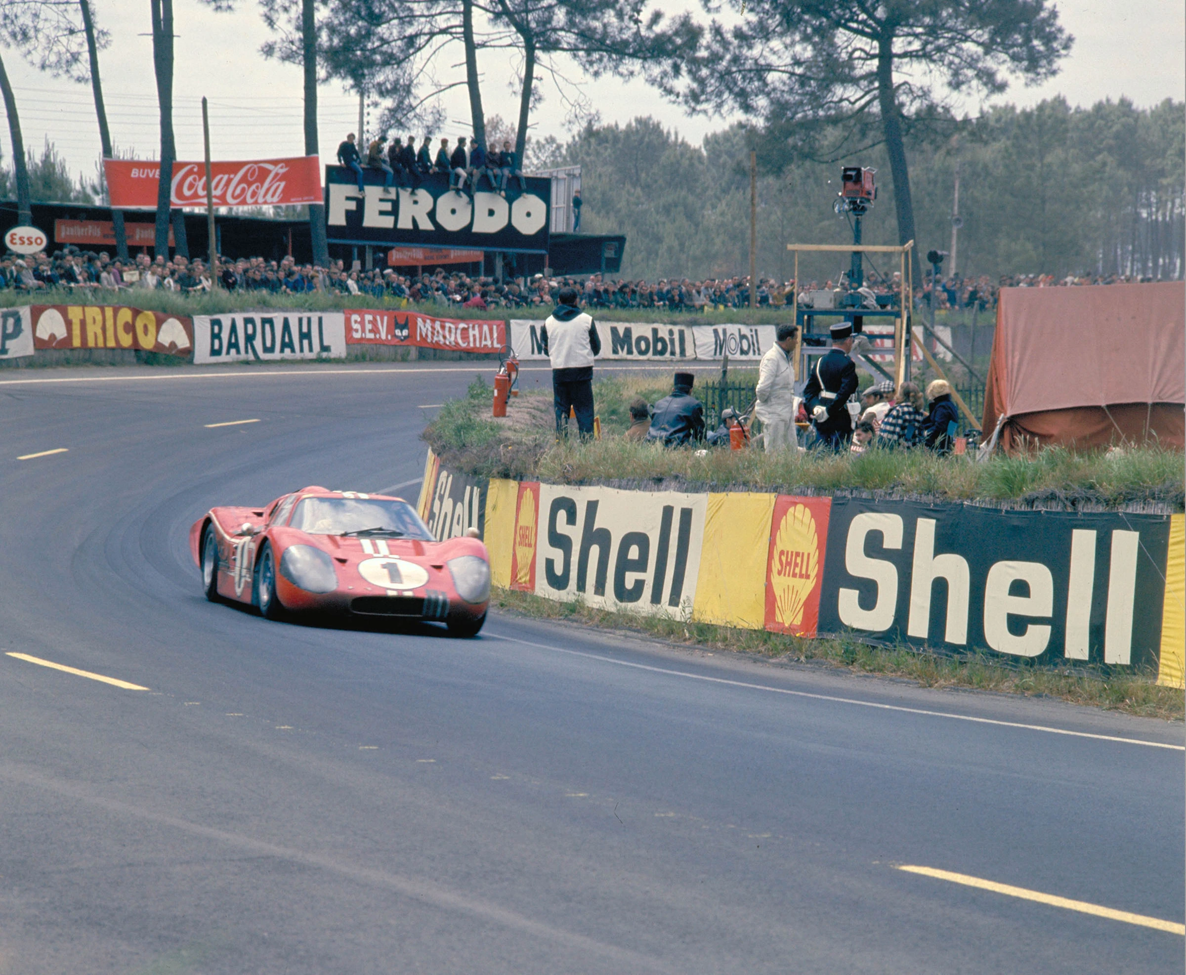During the Le Mans 24 Hour
