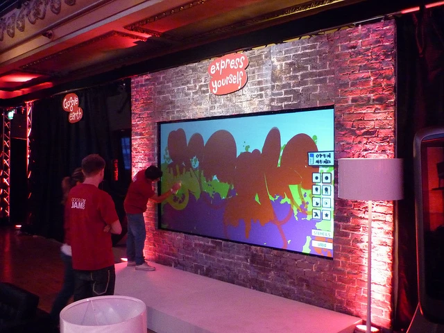 The YrWall Digital Graffiti Wall