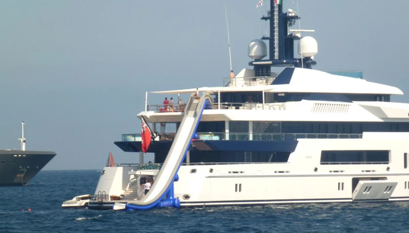 The Freestyle Cruiser slide is custom fitted to each yacht