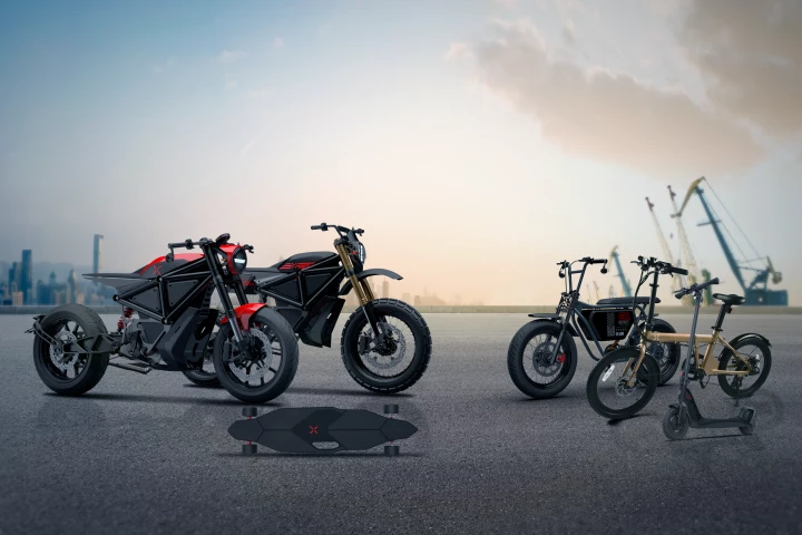 X Mobility Motors' electric roadmap includes a skateboard, kickscooter, folding ebike, a moped and two motorcycles