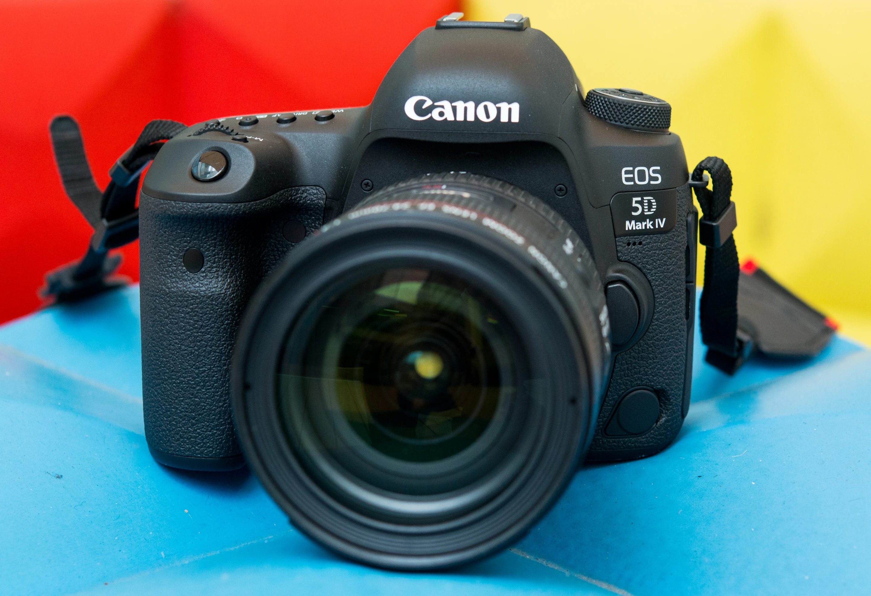 The Canon EOS 5D Mark IV DSLR features a 30-megapixel full frame sensor
