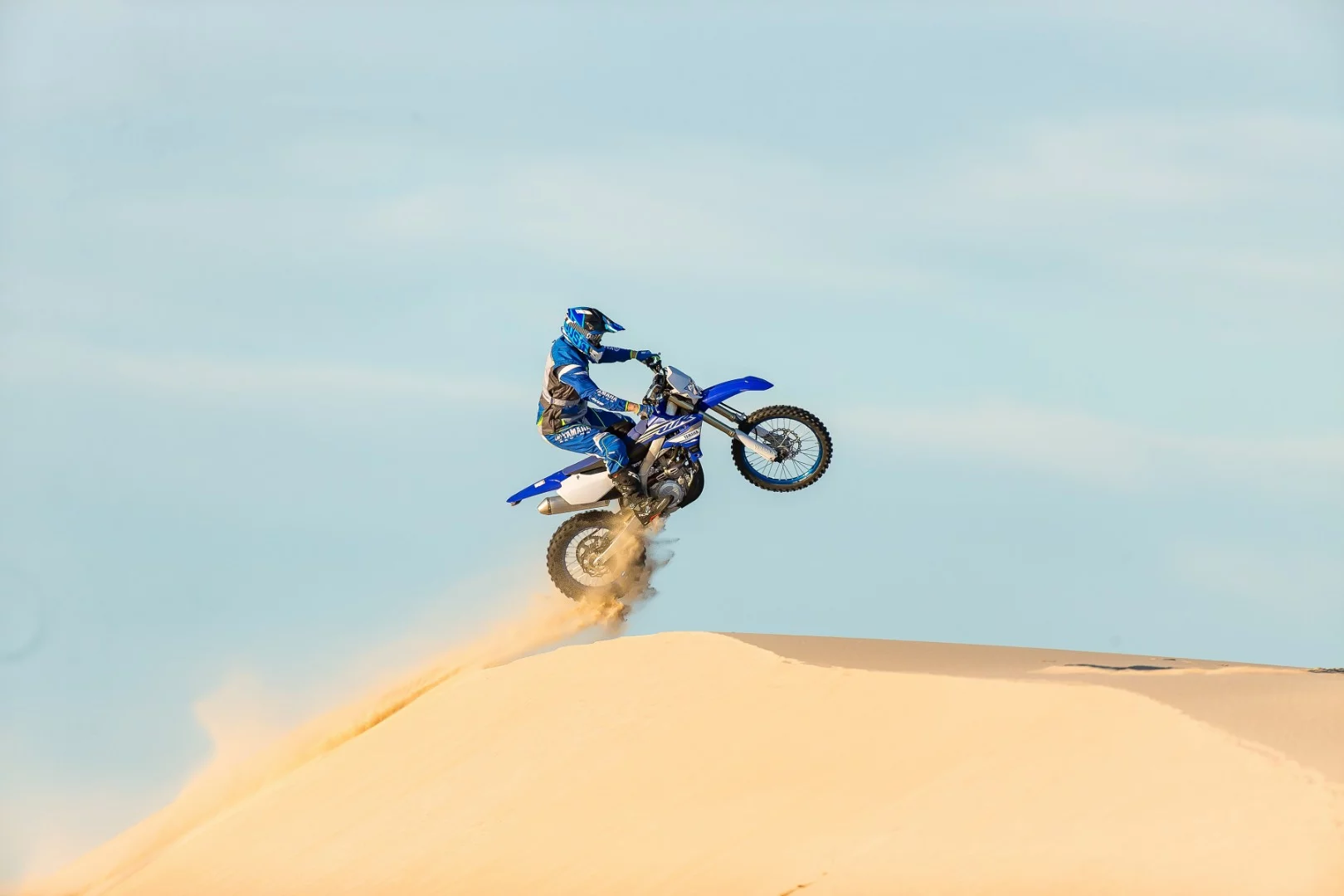 The 2019 Yamaha WR450F in action