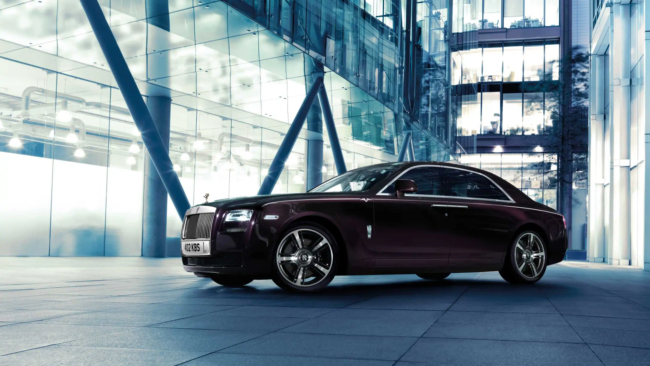 The Rolls-Royce Ghost V-Specification is available as a limited edition
