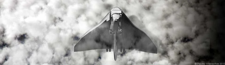 The Halo Intersceptor in its jet airplane configuartion