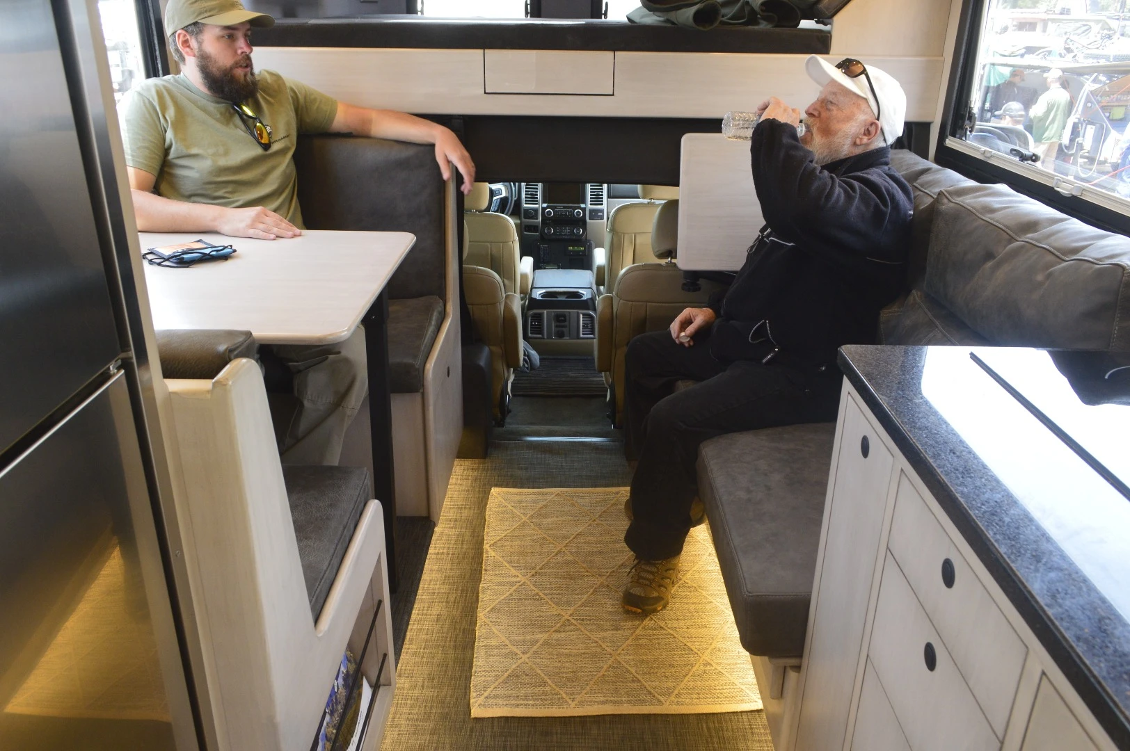 A look at the interior of the Overland Expo show XV-LTS