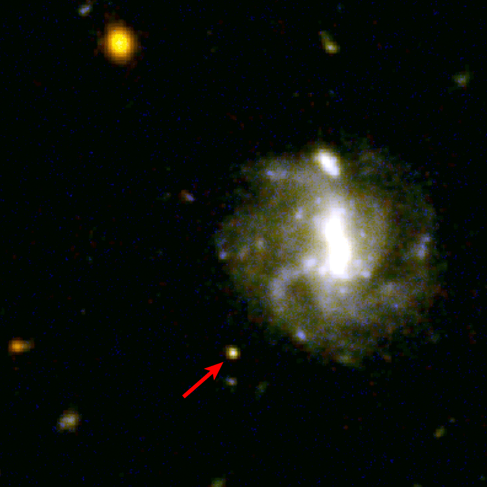 A series of images captured by Hubble shows the 2016 explosion fading out after 10 days