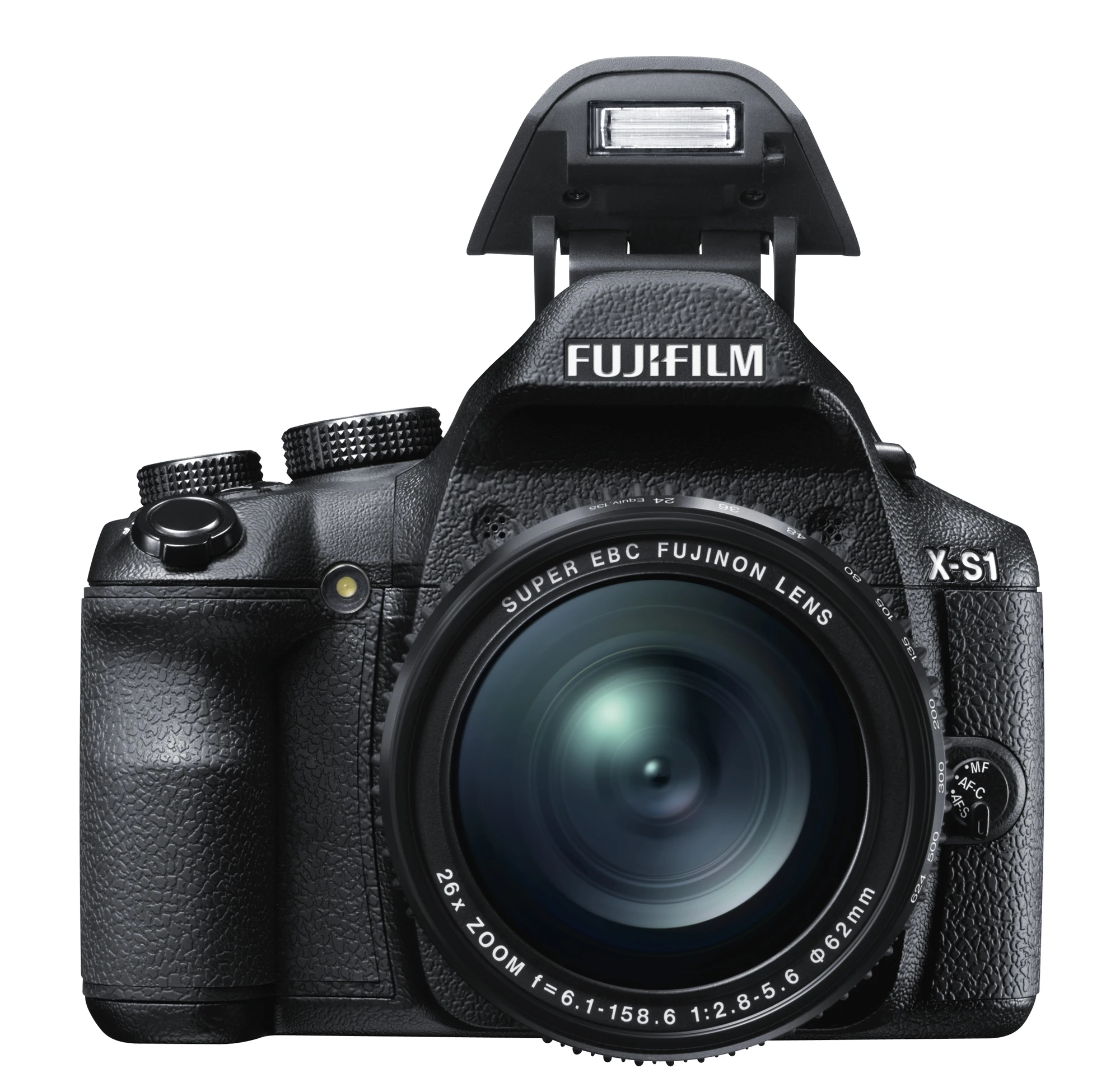 There's a built in flash for times when the ISO12800 sensitivity just isn't enough for a clear, bright image