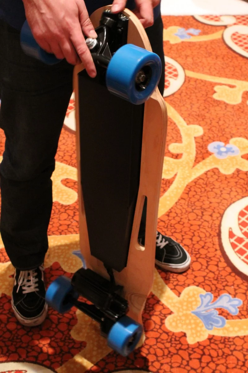 The ZBoard 2 at CES 2015 (Photo: Eric Mack/Gizmag)