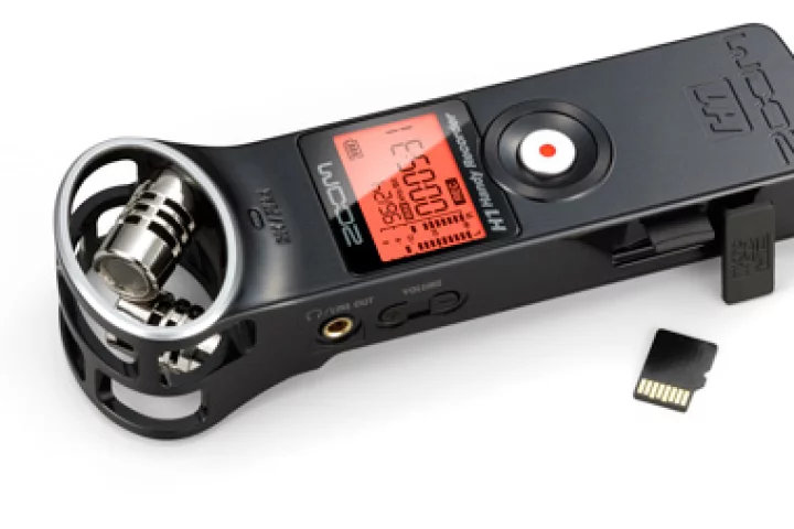 Samson Technologies is about to release its smallest portable recorder to date, the Zoom H1 Handy Recorder