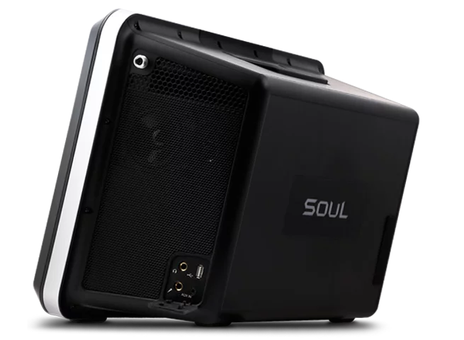 In addition to the delivery of aptX CD-quality audio to the P910 from any Bluetooth-enabled device, users can hook up just about any music player via the included 3.5-mm auxiliary input jack