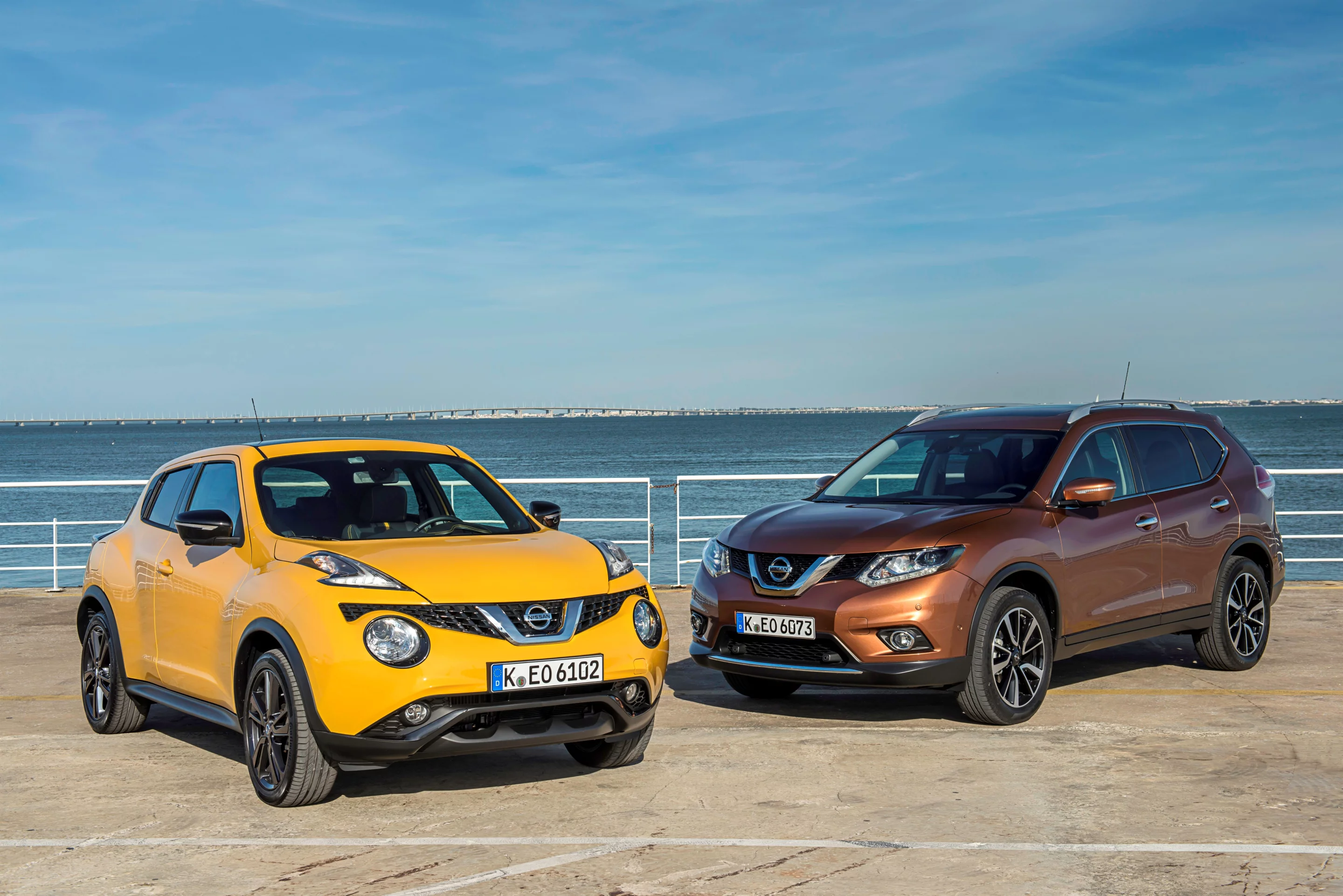 Both the new Juke and X-Trail will go on sale this July