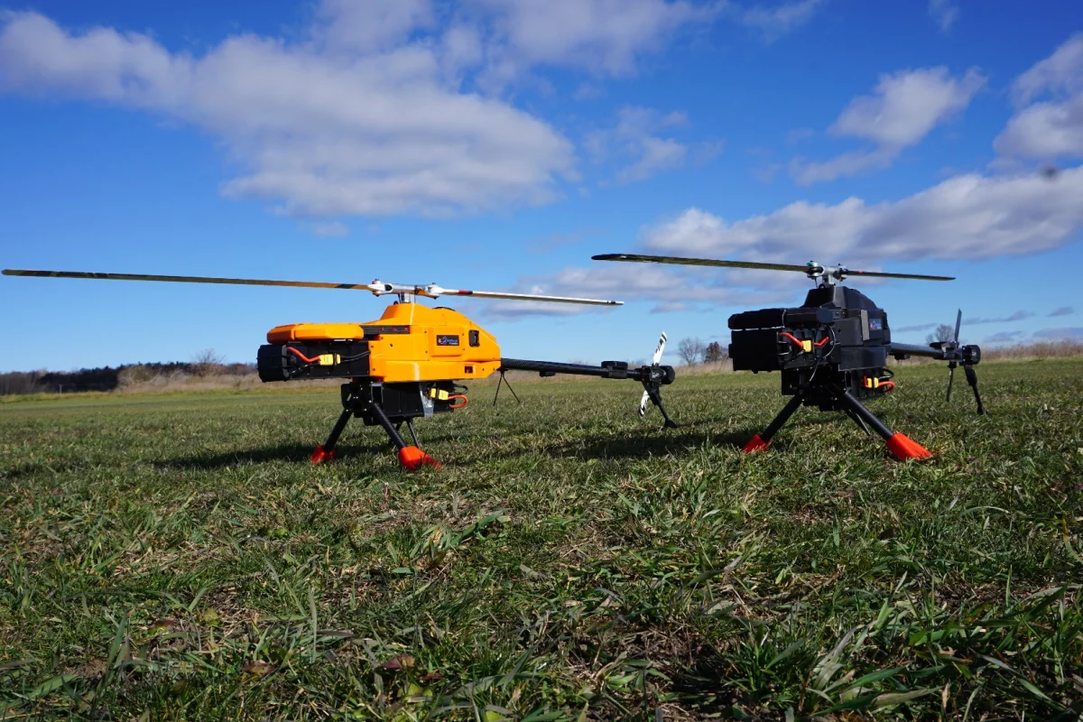 NOVAerial Procyon 800E: all the advantages of a multicopter with added endurance, lifting power and autorotation?