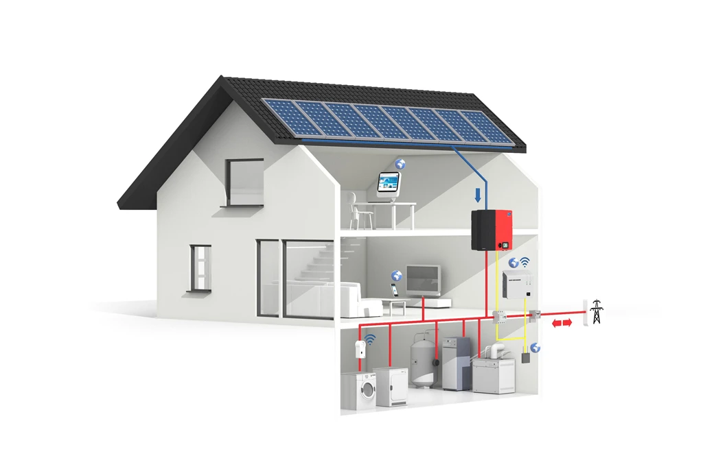 During sunny months, it uses a rooftop-based solar-thermal array, which feeds hot water into a central heating system, via storage tank (Photo: Miele)