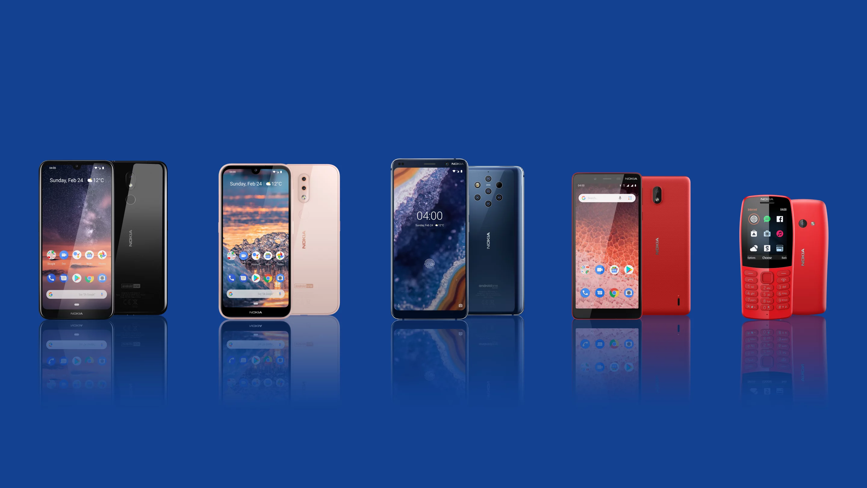The whole Nokia family for 2019