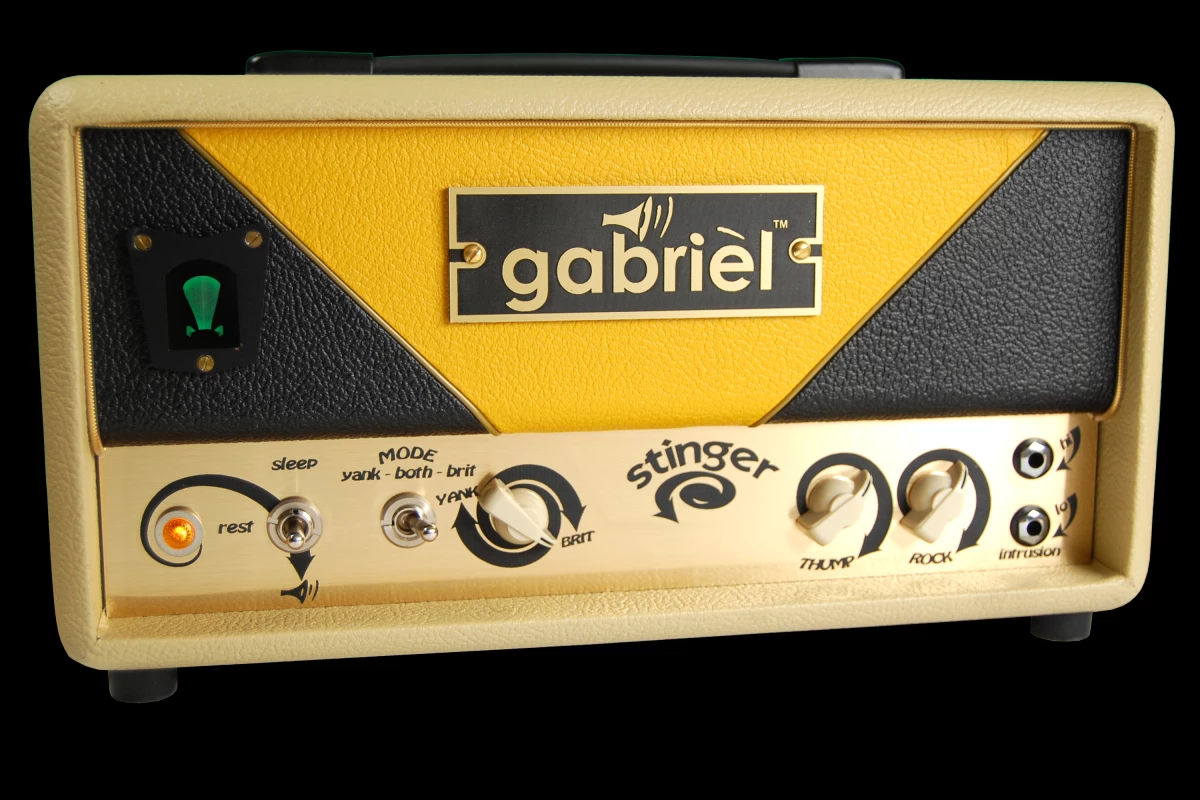 The latest boutique amp from the Gabriel Sound Garage is big on tone, but is quite the little baby: The 7 watt Gabriel Stinger
