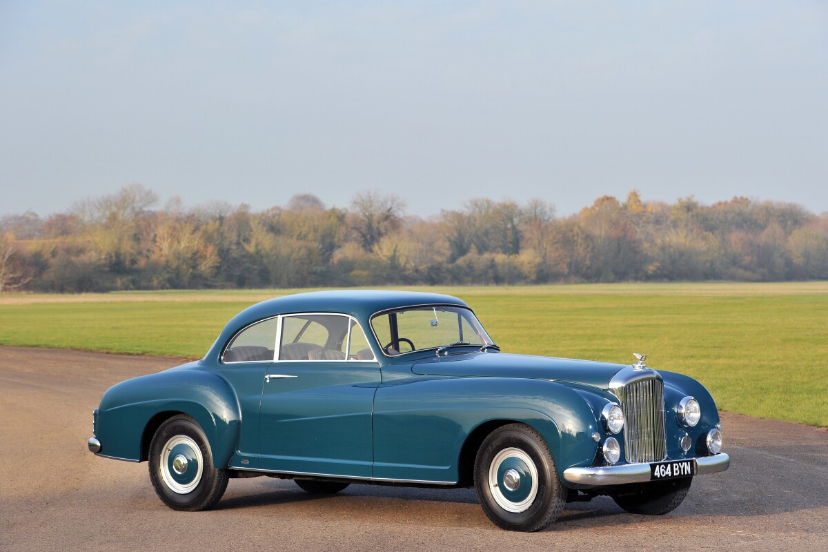 1955 Bentley R-Type Continental Sports Saloon by Franay (€660,000 - €720,000) (Photo: Tim Scott/RM Auctions)