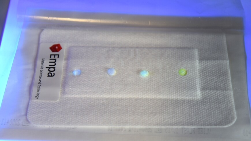 As a side benefit, the benzalkonium chloride in the Flusitex bandage is known to kill harmful Staphylococcus aureus bacteria