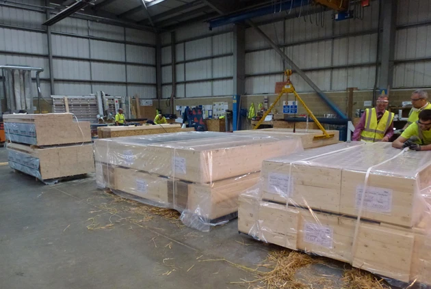 You've probably heard the one about straw not turning out well for a trio of housebuilding pigs, but perhaps they were onto something after all (Photo: ModCell)