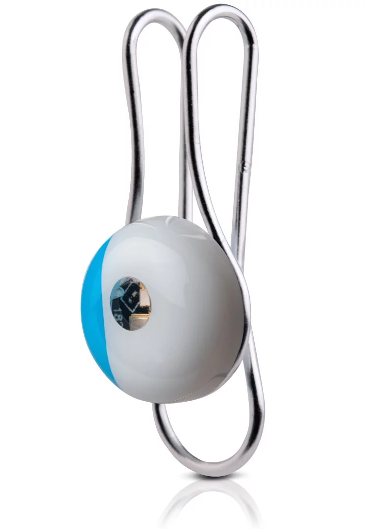 My Skin Track UV is described as "the first battery-free wearable electronic to measure UV exposure"
