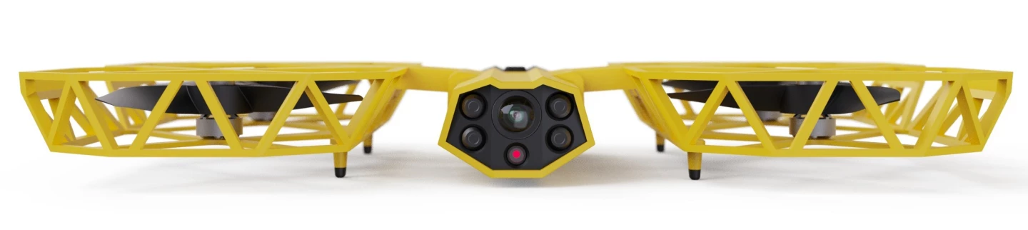 A miniaturized Taser is being developed for use in the drone