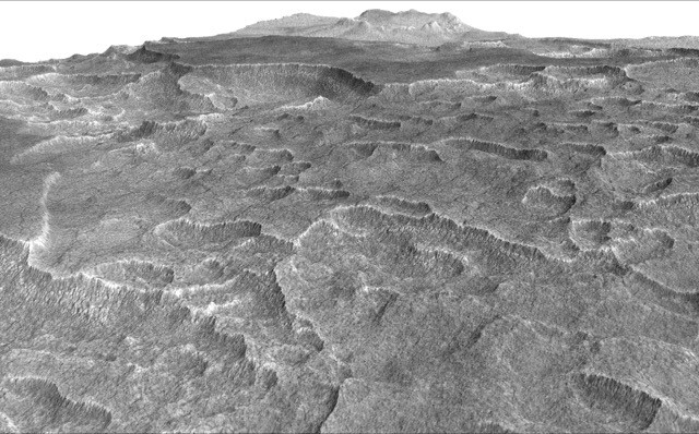 The unique features of the Utopia Planitia, which look "like someone took an ice-cream scoop to the ground," according to lead study author Cassie Stuurman, led researchers to look for hidden ice deposits