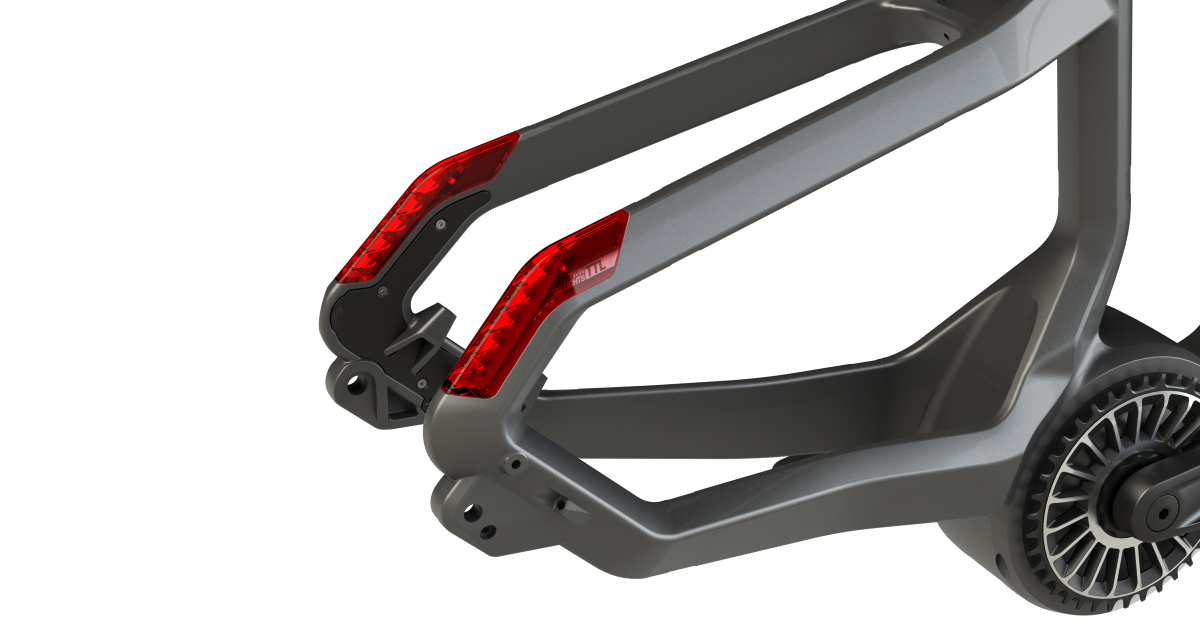 Haibike Flyon: twin tail lights are very nicely integrated
