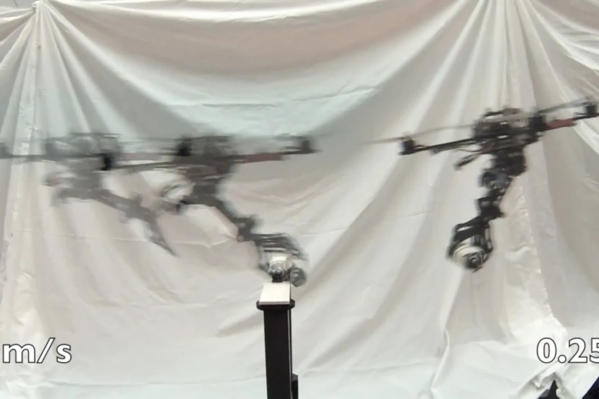 Researchers at UPenn's GRASP Lab have replicated how a bird of prey grasps objects mid-flight