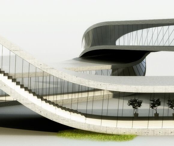 The Landscape House, initially designed for the biennial Europan architecture competition, is expected to be completed in 2014 (Image: Universe Architecture)