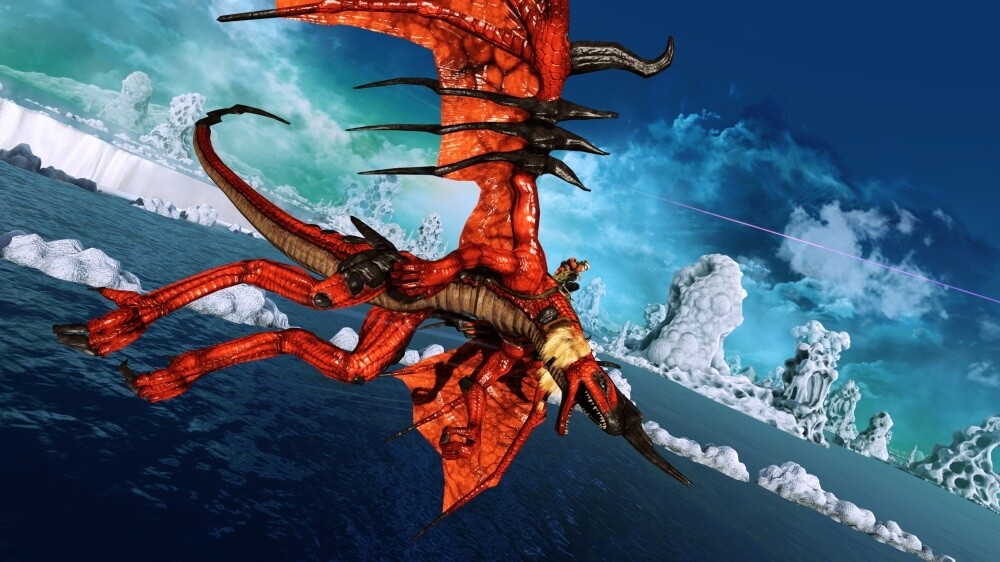 Crimson Dragon will revolve around following a set path and shooting down enemies while flying a dragon through an intricate fantasy world