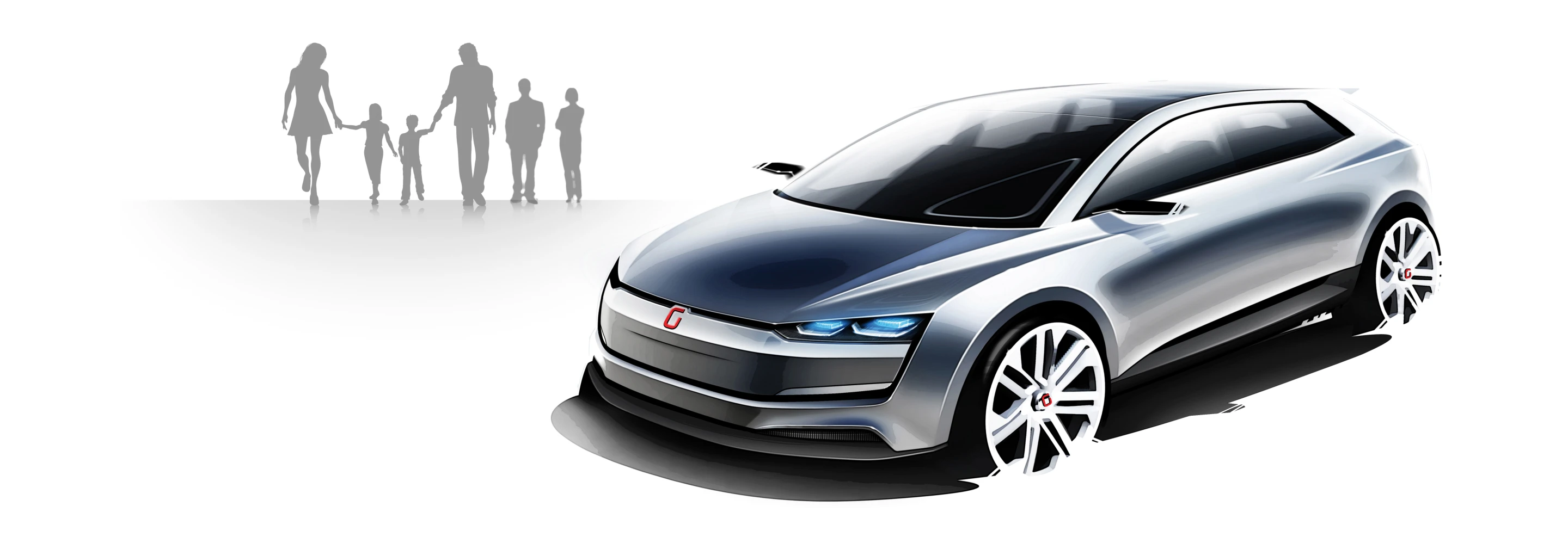 Artist's concept of the Italdesign Giugiaro Clipper