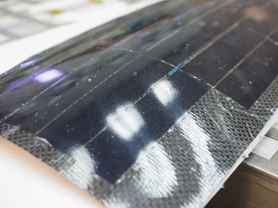 The Singaporean team went to great lengths to make sure the solar panels follow the roof curves