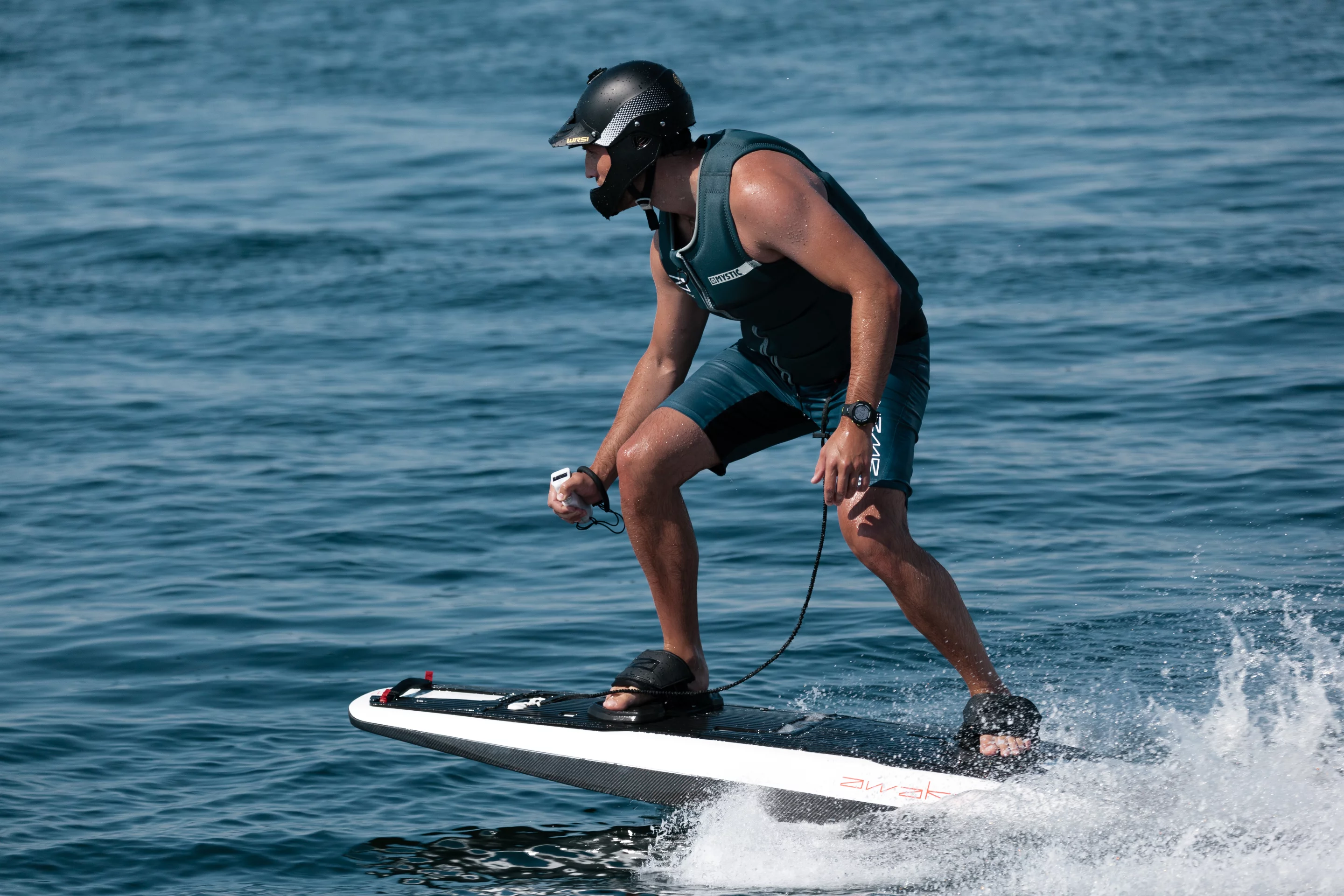Awake Ravik: one of a new breed of high-powered electric watersports toys