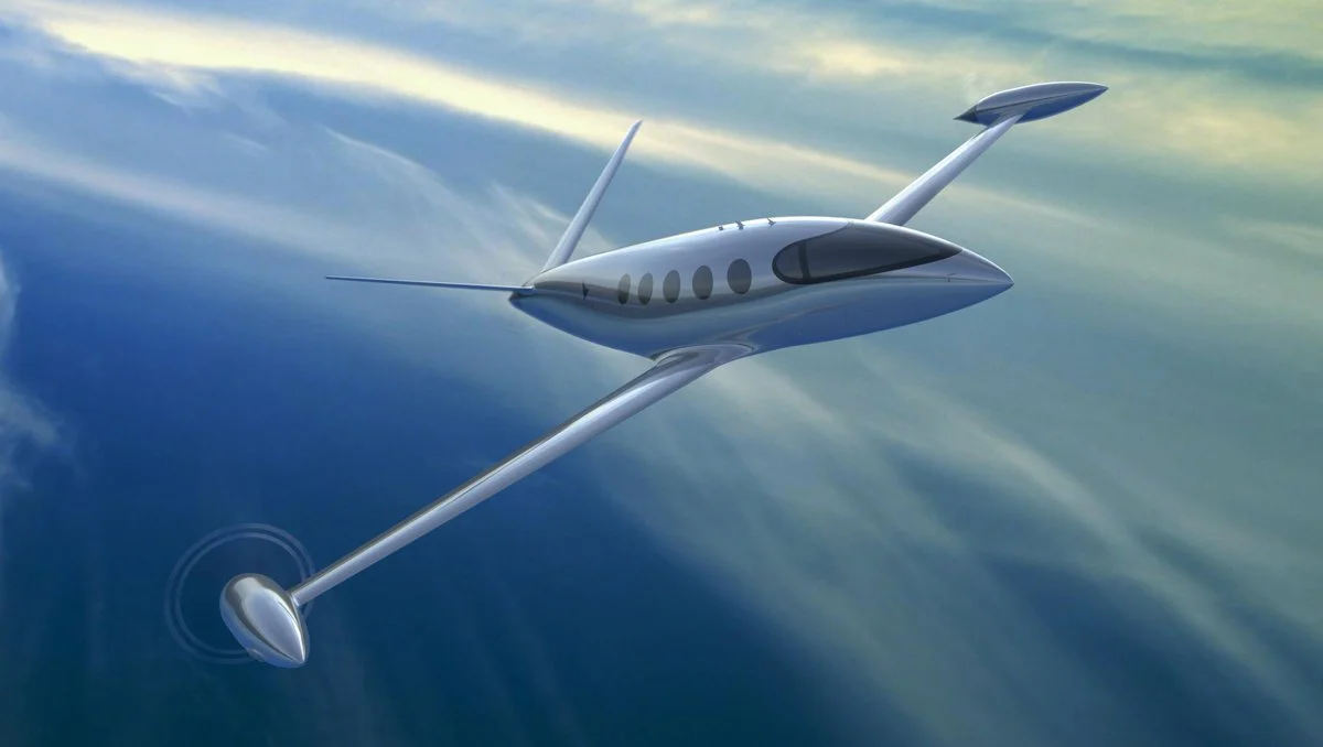 Render of Eviation's nine-seat electric aircraft, Alice