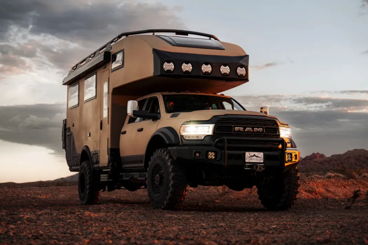 Storyteller rolls beyond the all-terrain camper van with the all-new Hilt expedition truck