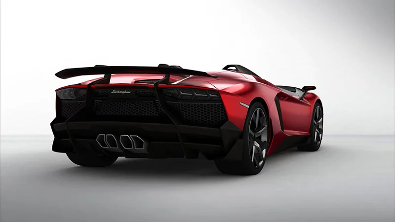 The Lamborghini Aventador J