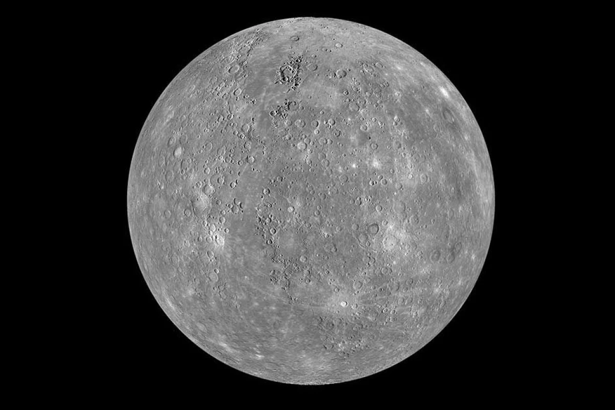Mercury may have buried glaciers near its north pole