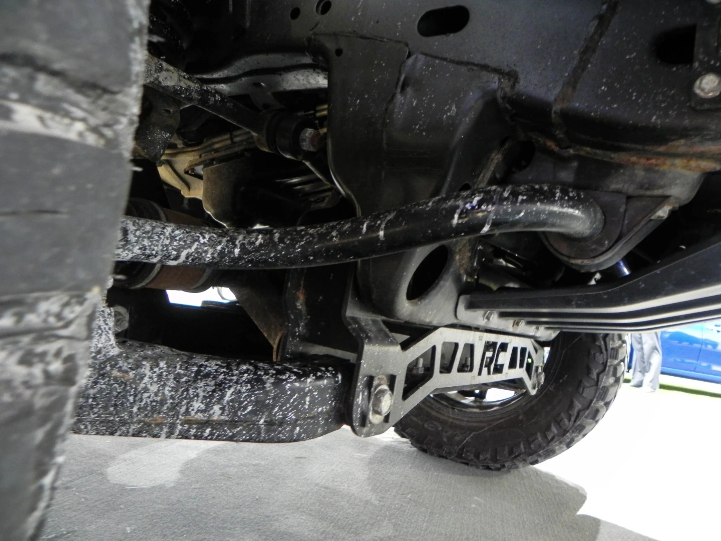 Here, dirt illustrates the additions made to this aftermarket mod Titan XD