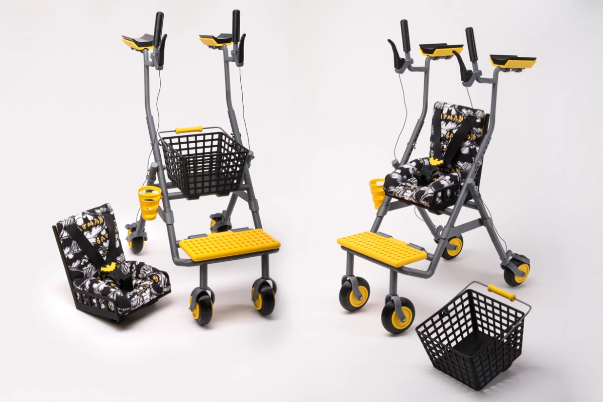 The half-scale 3D-printed multifunctional walker from Eliza Wrobel