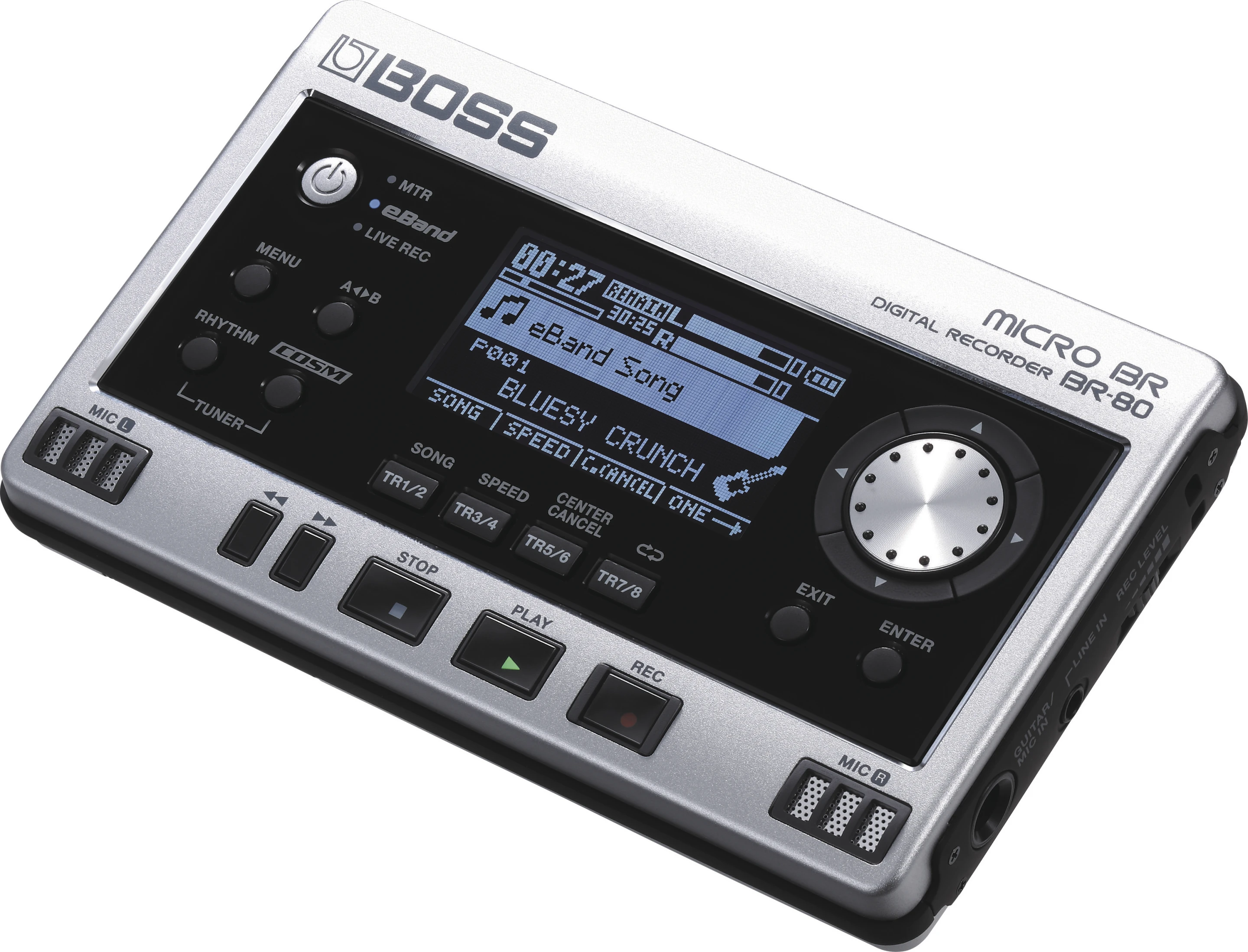 The new MICRO BR BR-80 digital recorder from BOSS