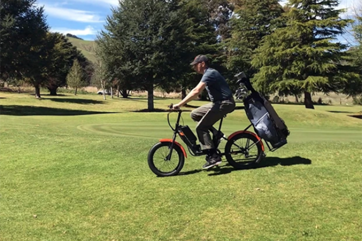 The Golfer e-bike is currently the subject of a crowdfunding campaign on Indiegogo