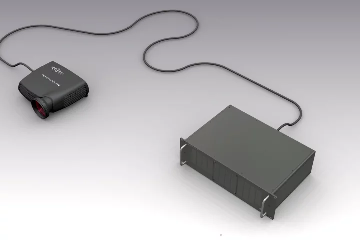 Projectiondesign's FR12 projector has a lamp that can be located up to 30m from the projector head, resulting in zero noise and heat at the viewing area and easier lamp replacements