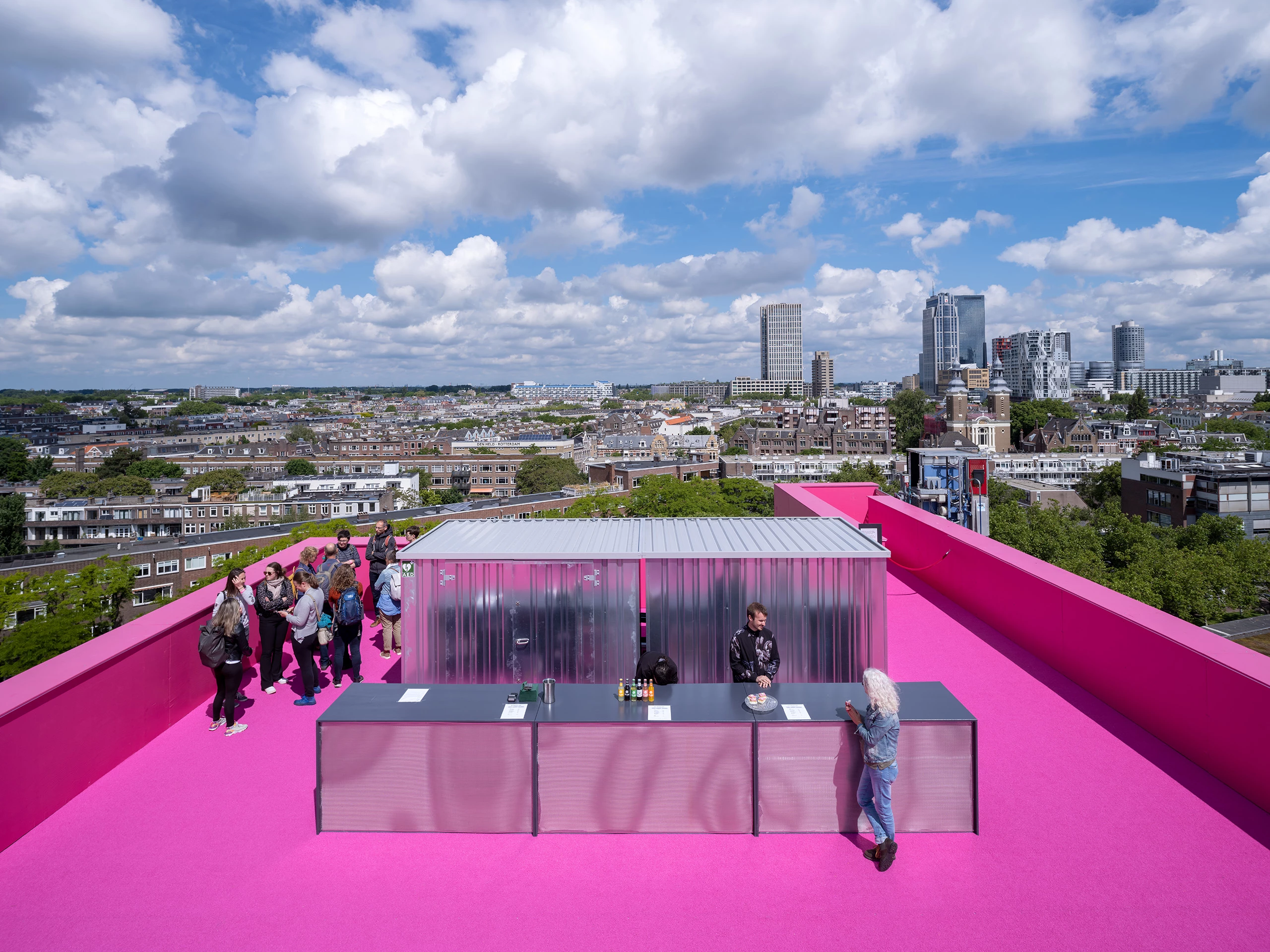 The Podium measures 600 sq m (roughly 6,400 sq ft) and includes a bar area