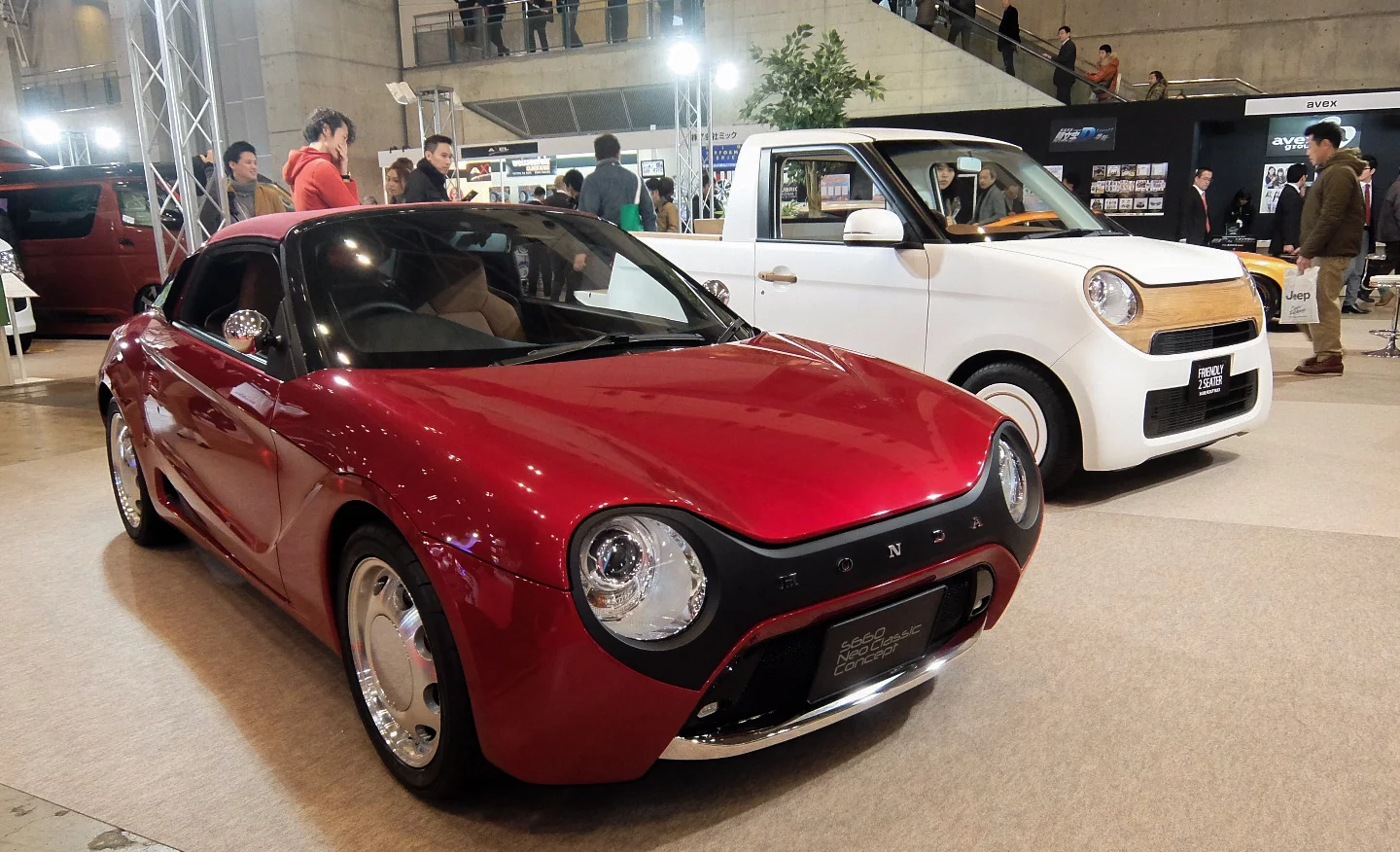 These two concepts are from N-Lab, the accessory arm of Honda