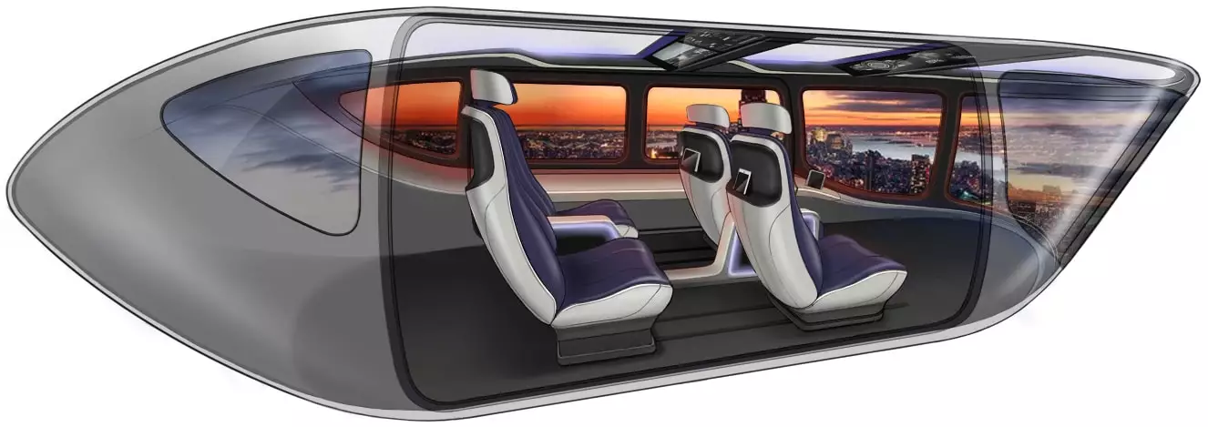 Passenger pod for Terrafugia's TF-2 concept