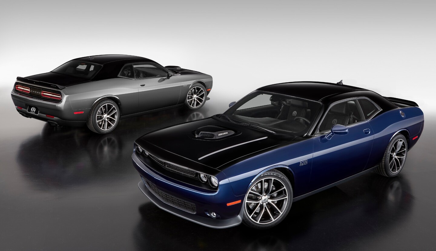 Special Dodge Challenger Lights The Birthday Candles For Mopar