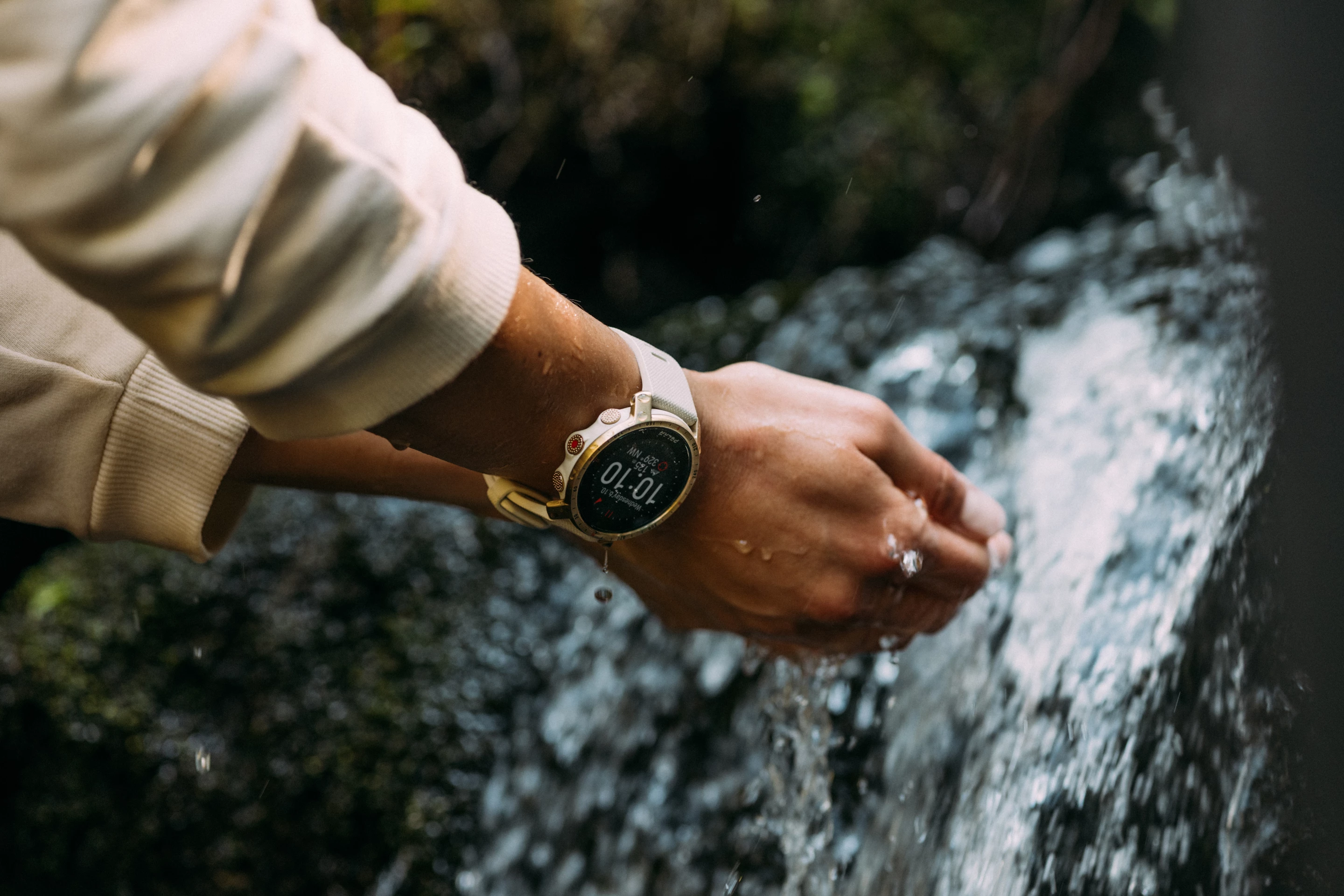 The Grit X Pro outdoors smartwatch has been tested to MIL-STD-810G durability standards