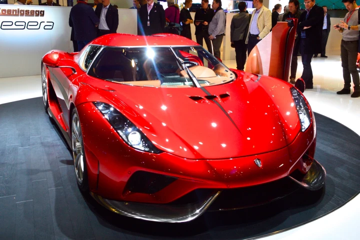 Koenigsegg debuts the production Regera at the 2016 Geneva Motor Show