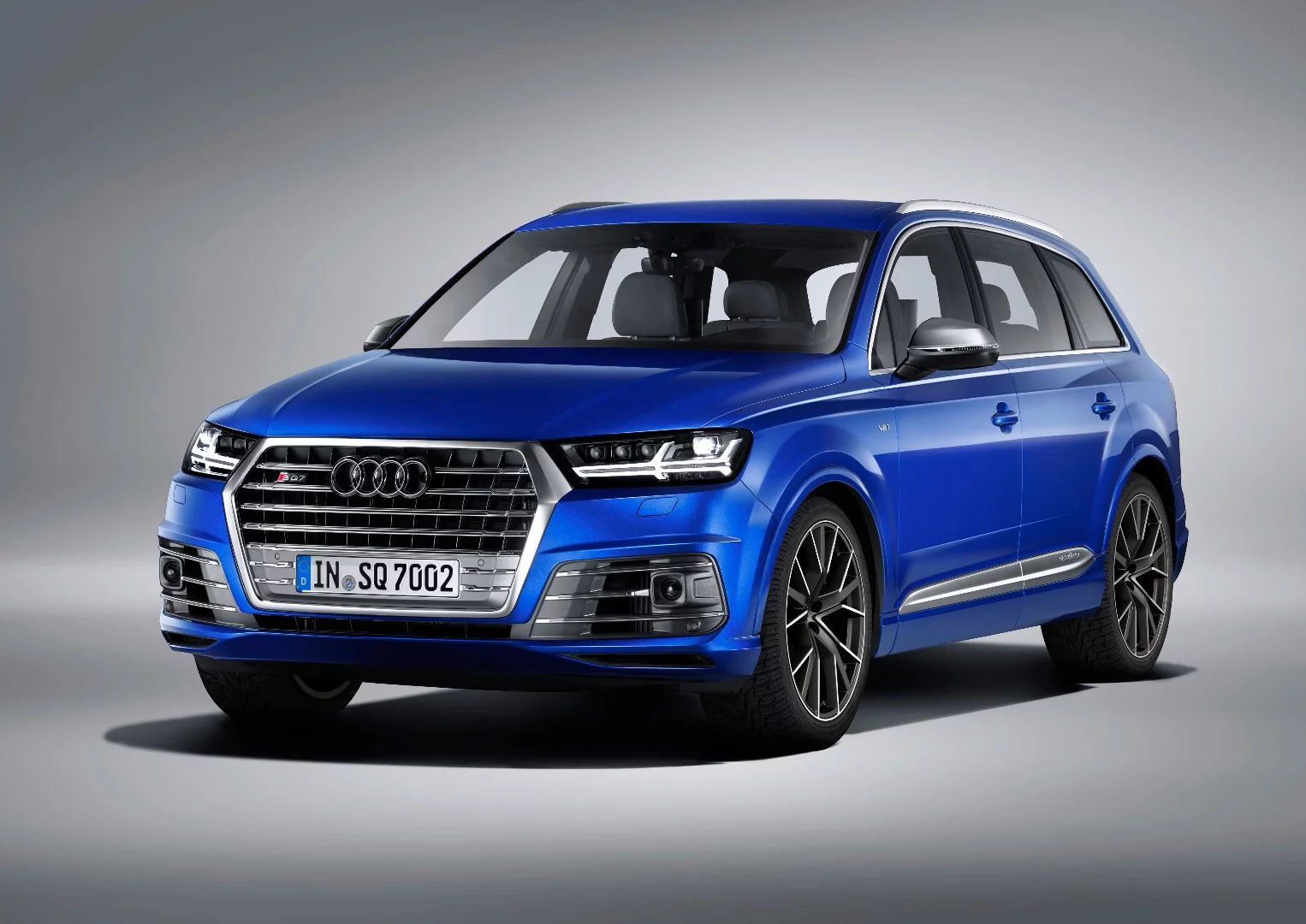 Audi's LED headlamps are powerful and attractive