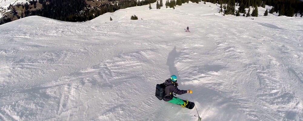 Having the drone tethered to the user means that a full 1080p HD video stream can be relayed to the device on the ground (Photo: Fotokite)